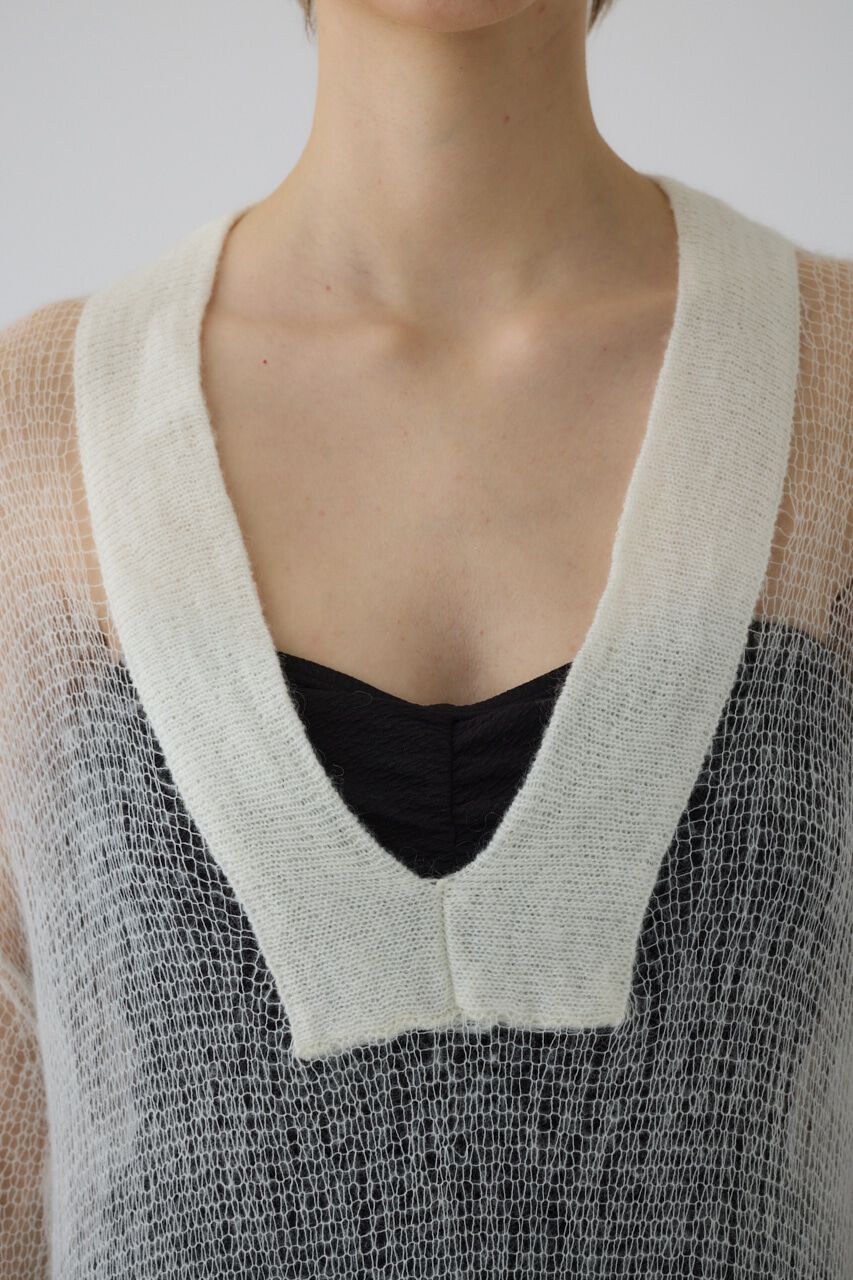RIM.ARK 「Low gauge mohair mix knit」|ニット・セーター|