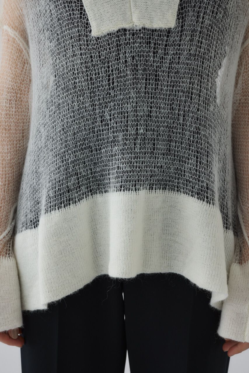 RIM.ARK 「Low gauge mohair mix knit」|ニット・セーター|