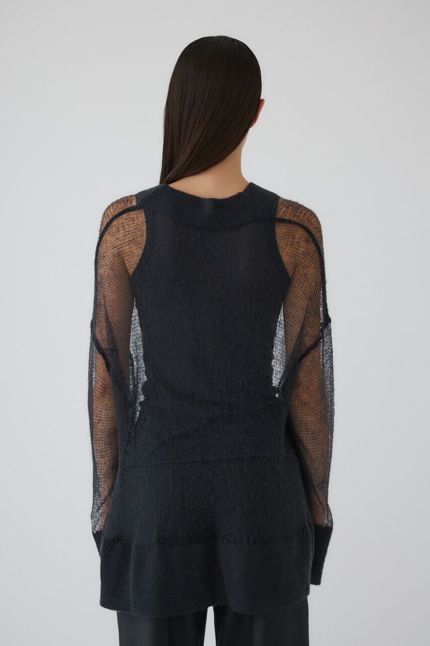 RIM.ARK 「Low gauge mohair mix knit」|ニット・セーター|