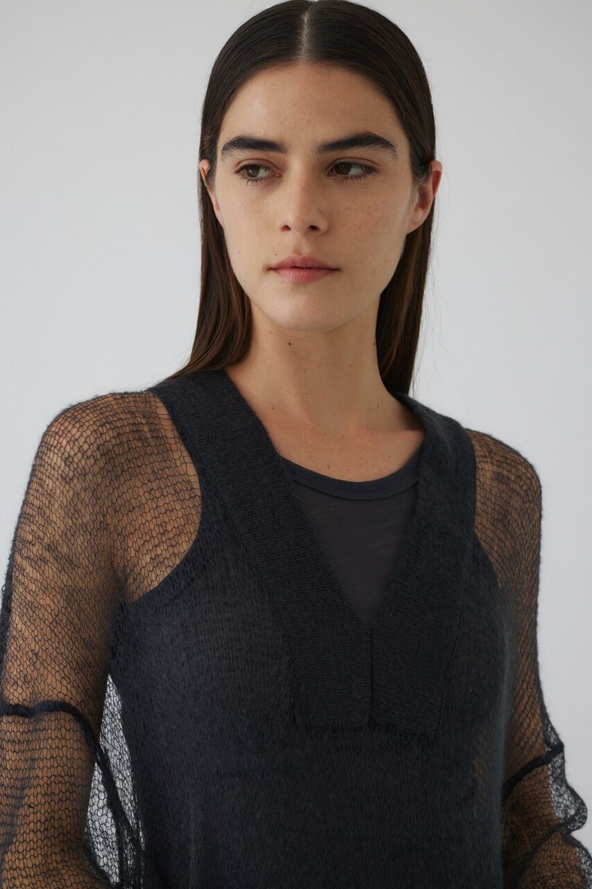 RIM.ARK 「Low gauge mohair mix knit」|ニット・セーター|