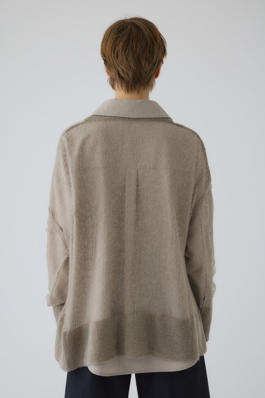 RIM.ARK 「Low gauge mohair mix knit」|ニット・セーター|