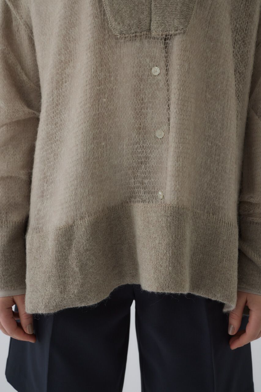RIM.ARK 「Low gauge mohair mix knit」|ニット・セーター|