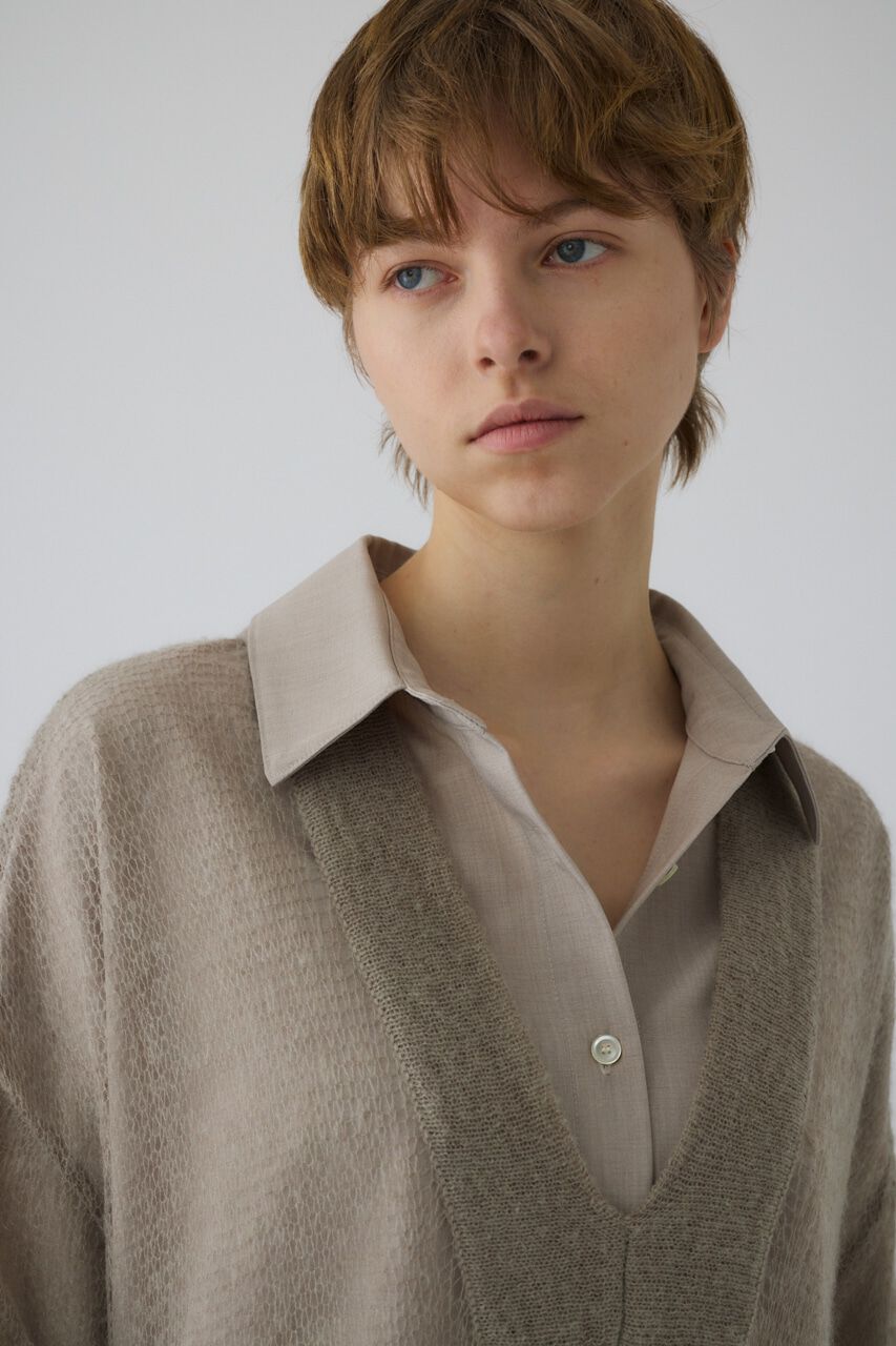 RIM.ARK 「Low gauge mohair mix knit」|ニット・セーター|