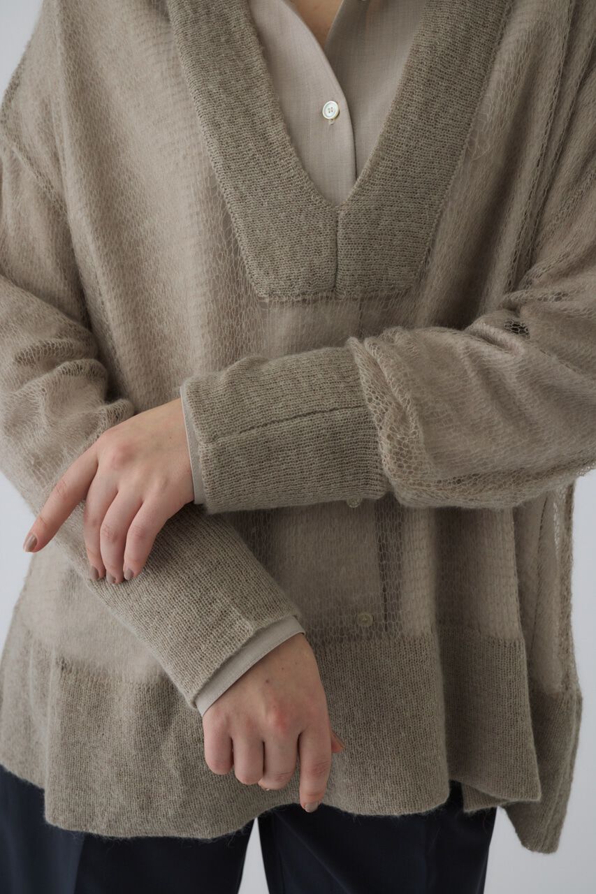 RIM.ARK 「Low gauge mohair mix knit」|ニット・セーター|