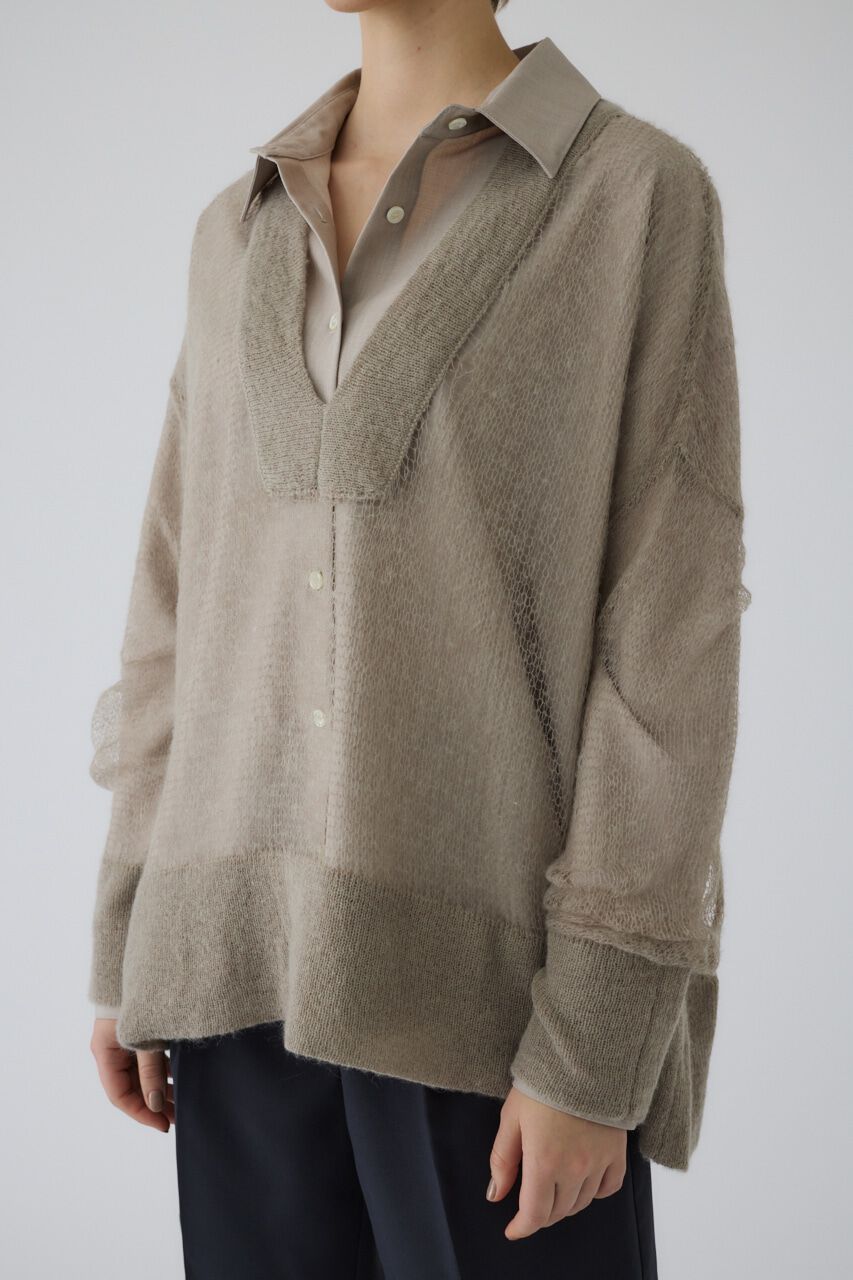 RIM.ARK 「Low gauge mohair mix knit」|ニット・セーター|