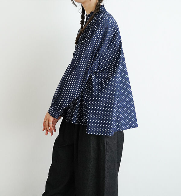 休日と詩「ひとひらブラウス」|シャツ・ブラウス|