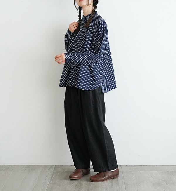 休日と詩「ひとひらブラウス」|シャツ・ブラウス|