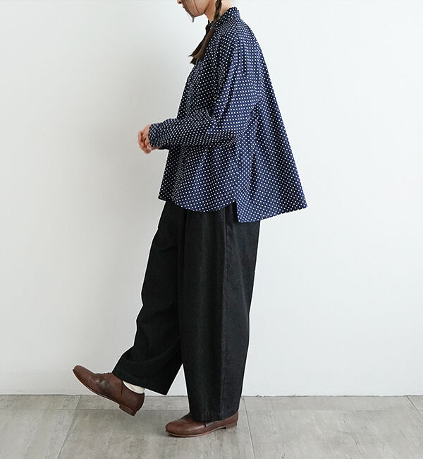 休日と詩「ひとひらブラウス」|シャツ・ブラウス|