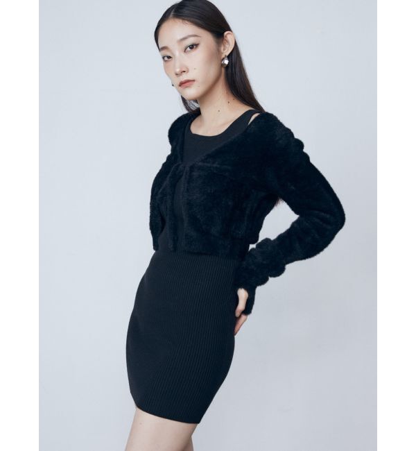 EMODA「シャギー2ピースミニワンピース」|ワンピース|