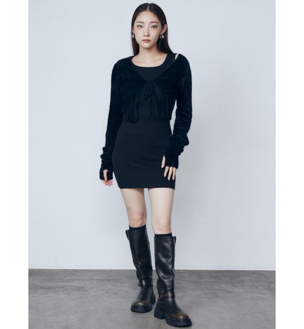 EMODA「シャギー2ピースミニワンピース」|ワンピース|