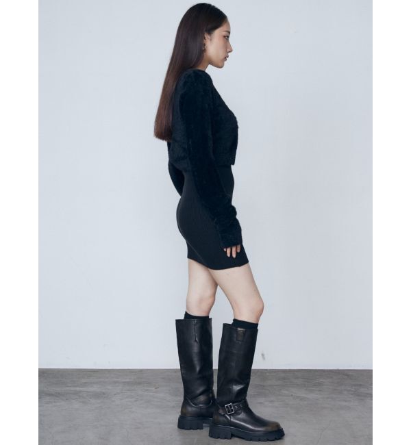 EMODA「シャギー2ピースミニワンピース」|ワンピース|