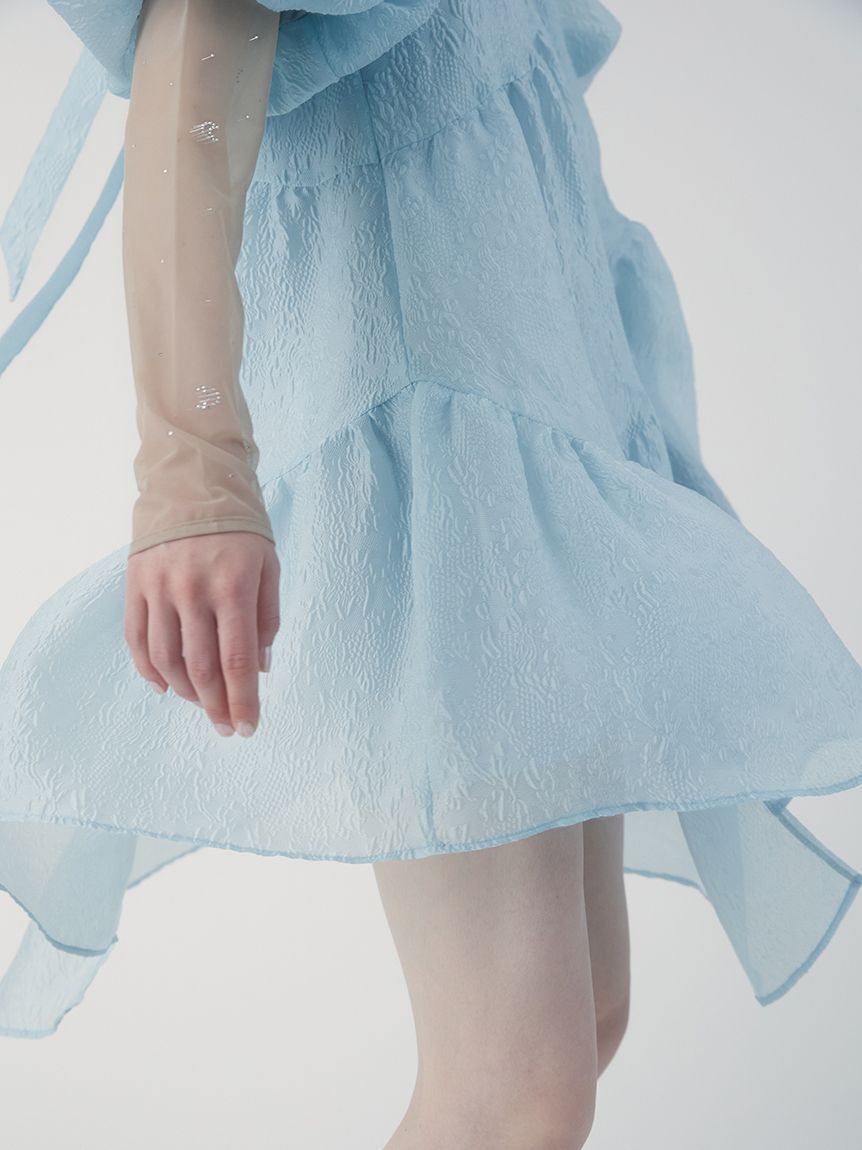 FURFUR「ジャガードAラインワンピース」|ワンピース|