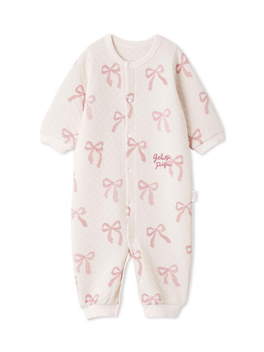 GELATO PIQUE KIDS & BABY「【販路限定】【BABY】新生児キルティング2WAYオール」|ロンパース|PNK