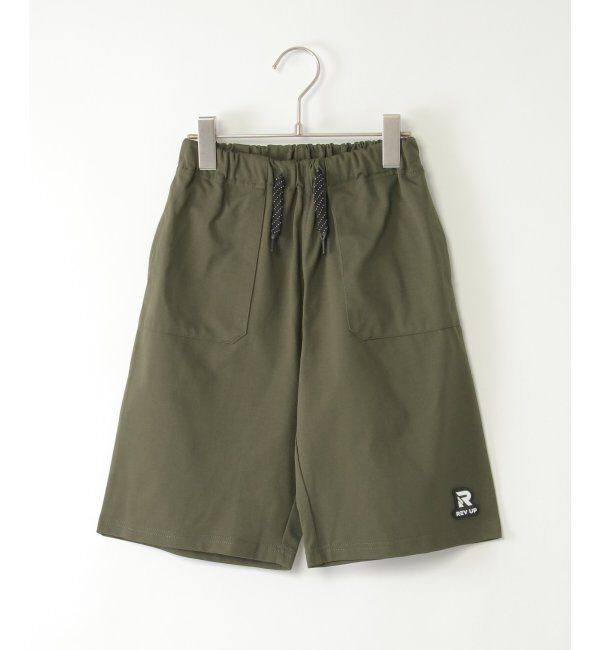 ikka kids「【セットアップ対応】GOKU楽速乾ストレッチショートパンツ（120~160cm）」|その他|オリーブ