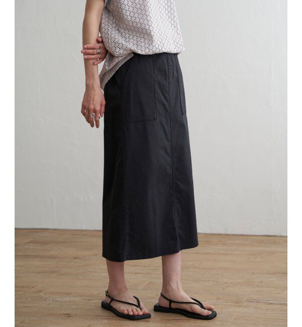 Lbc with Life「さらひやプラスIラインスカート」|スカート|
