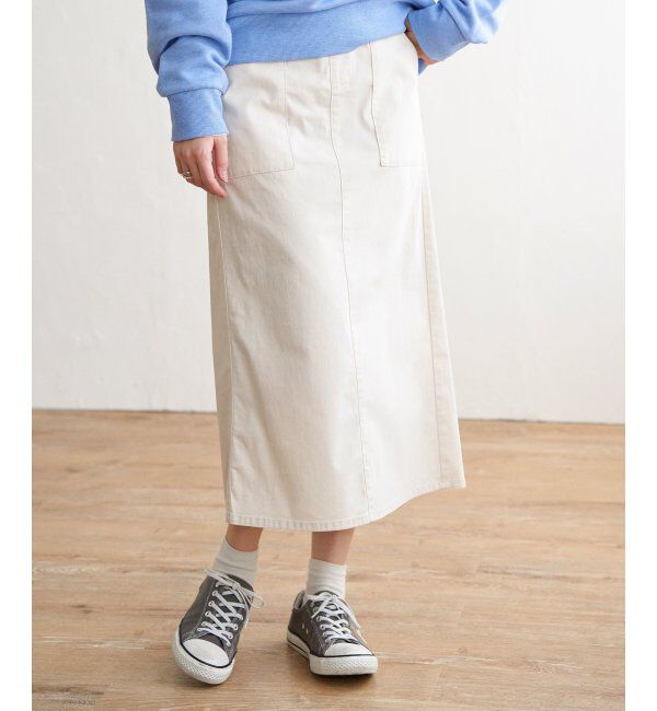 Lbc with Life「さらひやプラスIラインスカート」|スカート|