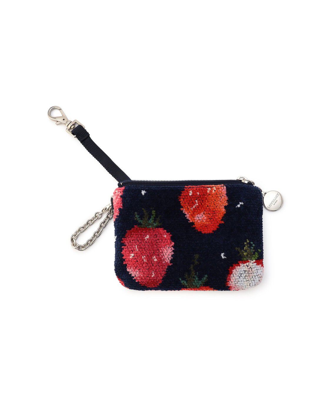 LOVERARY BY FEILER「ストロベリードット　キー＆カードポーチ　L/STD-260089」|キーケース|