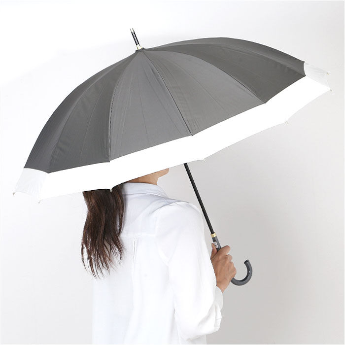 BACKYARD FAMILY「晴雨兼用傘 長傘 遮熱 レディース 通販 傘 晴雨兼用 一級遮光 日傘 雨傘 かさ カサ 55cm」|傘|