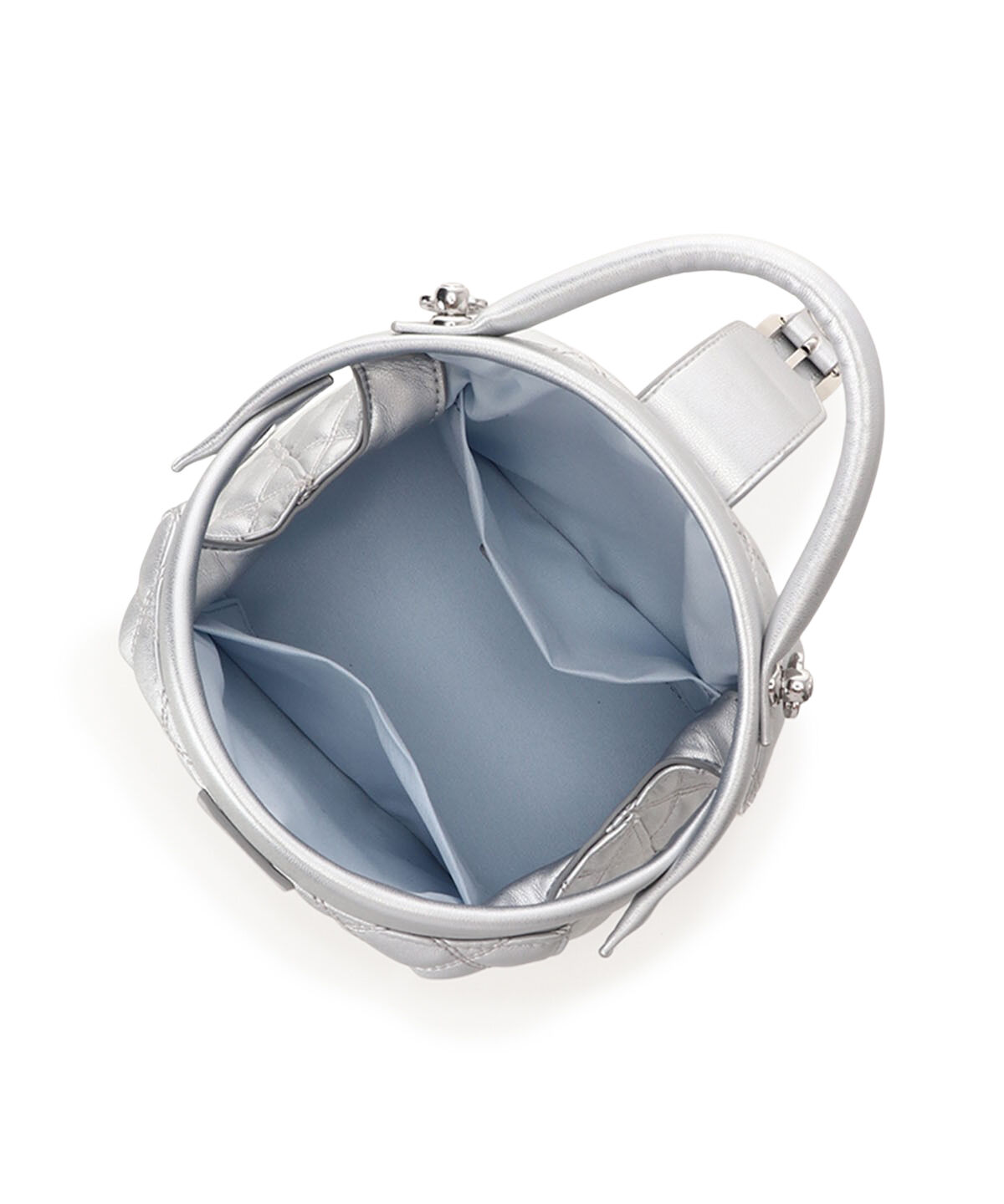 Samantha Thavasa「ラウンド型キルティング ワンハンドルバッグ 小サイズ」|ハンドバッグ|