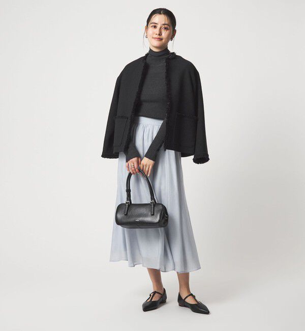 UNITED ARROWS green label relaxing「［size SHORTあり］エアリーギャザー スカート」|フレア|