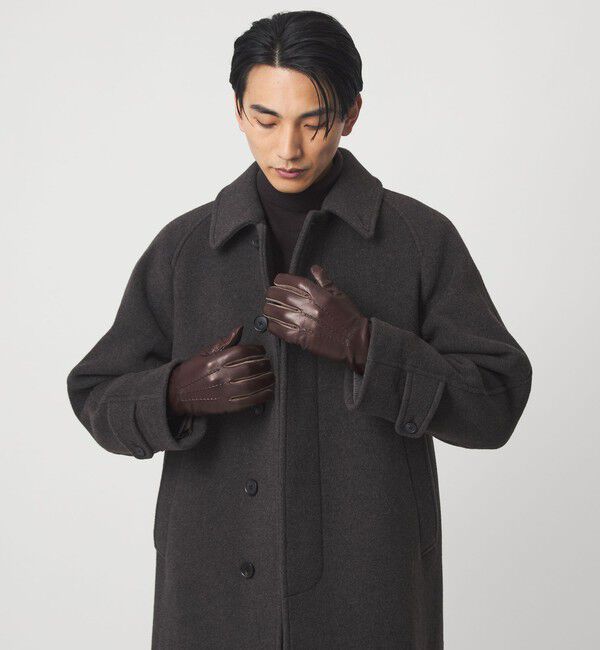 UNITED ARROWS green label relaxing「＜GIGLIO FIORENTINO＞ナッパレザー グローブ」|手袋|