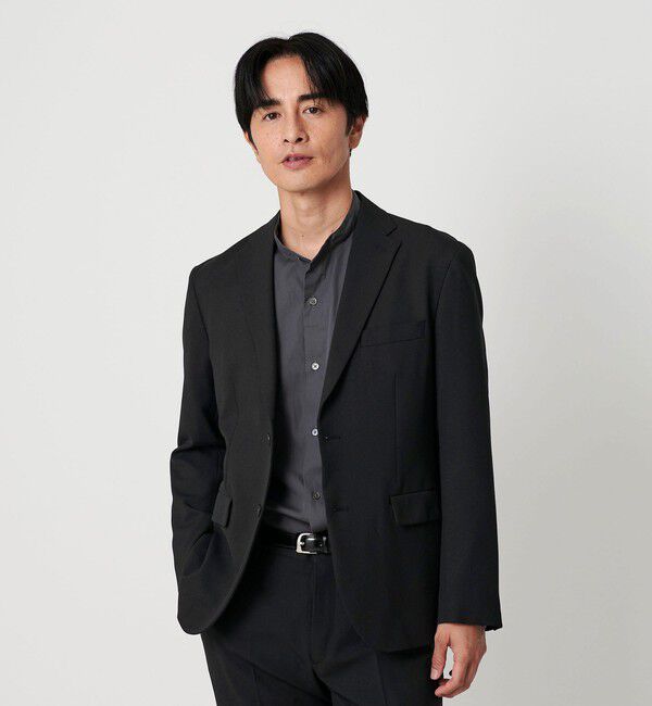 BEAUTY&YOUTH UNITED ARROWS「ピンヘッド ポリエステル 2B ジャケット セットアップ対応可能」|テーラードジャケット|