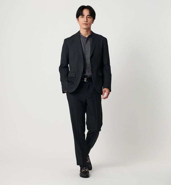 BEAUTY&YOUTH UNITED ARROWS「ピンヘッド ポリエステル 2B ジャケット セットアップ対応可能」|テーラードジャケット|