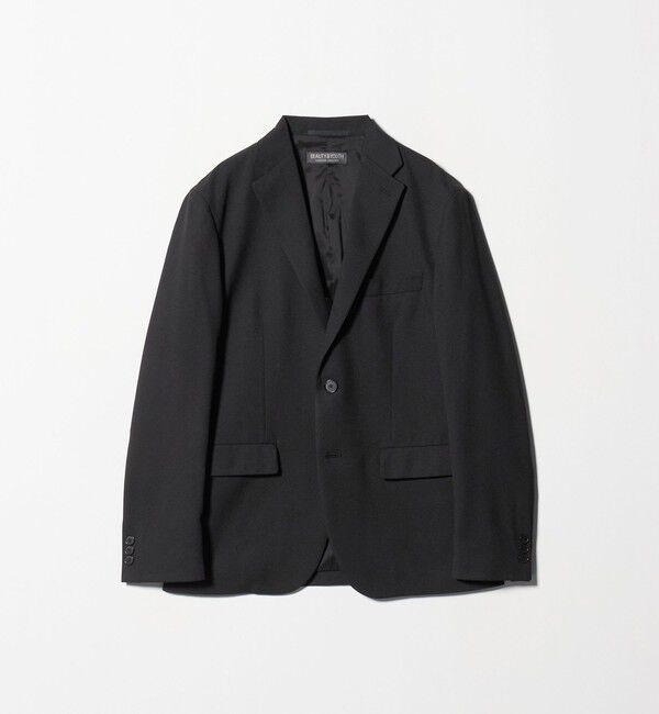 BEAUTY&YOUTH UNITED ARROWS「ピンヘッド ポリエステル 2B ジャケット セットアップ対応可能」|テーラードジャケット|