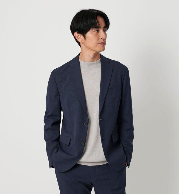 BEAUTY&YOUTH UNITED ARROWS「ピンヘッド ポリエステル 2B ジャケット セットアップ対応可能」|テーラードジャケット|