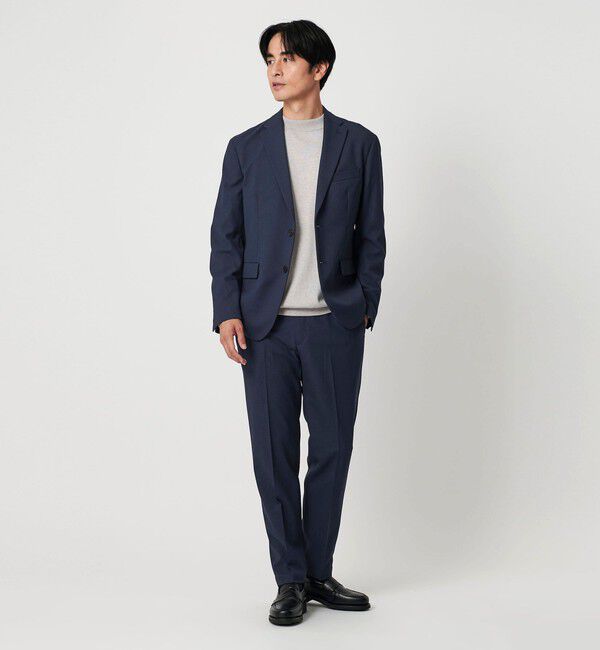 BEAUTY&YOUTH UNITED ARROWS「ピンヘッド ポリエステル 2B ジャケット セットアップ対応可能」|テーラードジャケット|