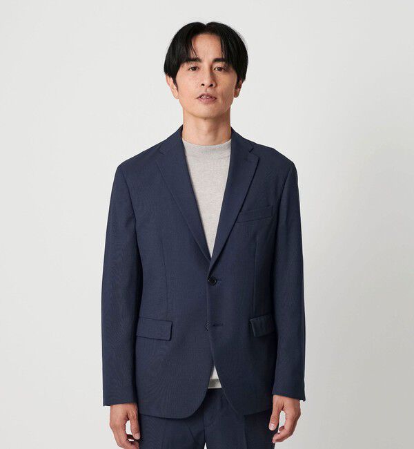 BEAUTY&YOUTH UNITED ARROWS「ピンヘッド ポリエステル 2B ジャケット セットアップ対応可能」|テーラードジャケット|