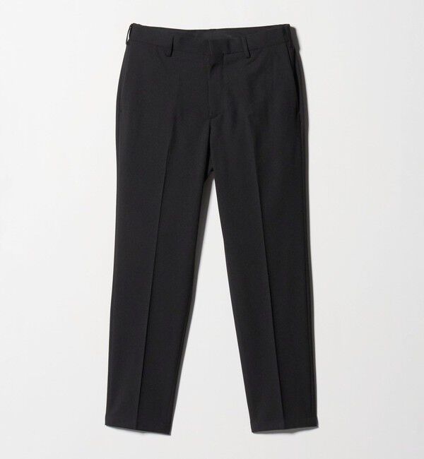 BEAUTY&YOUTH UNITED ARROWS「ピンヘッド ポリエステル ノープリーツ スリムパンツ セットアップ対応可能」|チノ|