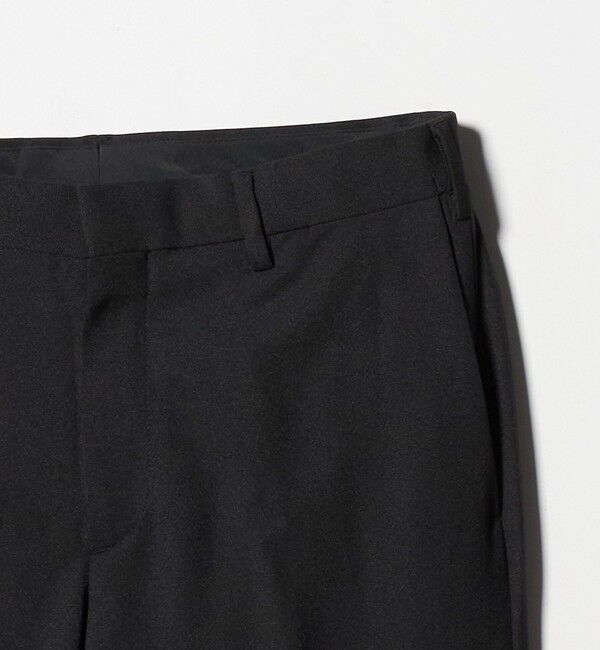 BEAUTY&YOUTH UNITED ARROWS「ピンヘッド ポリエステル ノープリーツ スリムパンツ セットアップ対応可能」|チノ|
