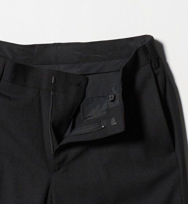 BEAUTY&YOUTH UNITED ARROWS「ピンヘッド ポリエステル ノープリーツ スリムパンツ セットアップ対応可能」|チノ|