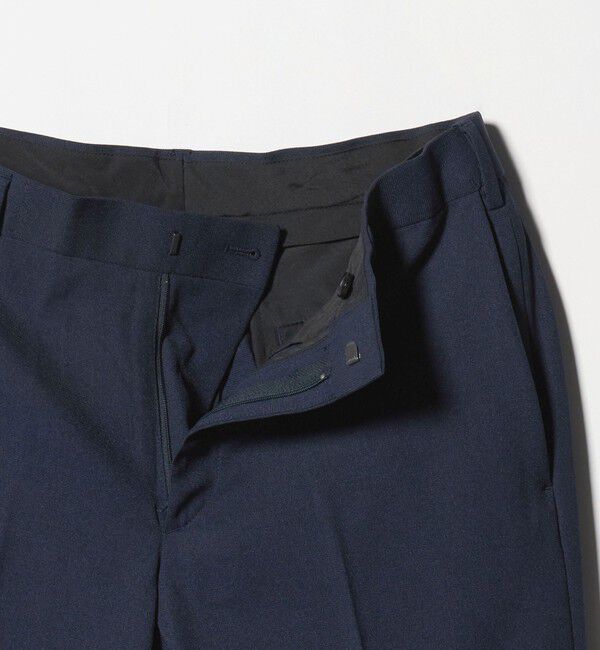 BEAUTY&YOUTH UNITED ARROWS「ピンヘッド ポリエステル ノープリーツ スリムパンツ セットアップ対応可能」|チノ|