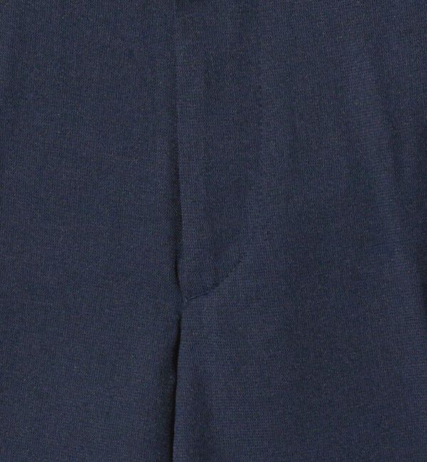 BEAUTY&YOUTH UNITED ARROWS「ピンヘッド ポリエステル ノープリーツ スリムパンツ セットアップ対応可能」|チノ|