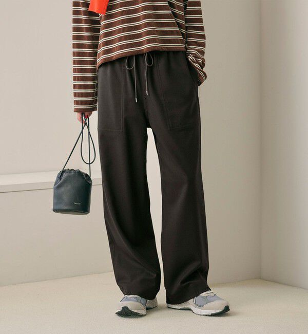 BEAUTY&YOUTH UNITED ARROWS「ポリエステルブレンド パッチポケットパンツ」|その他|DK.BROWN
