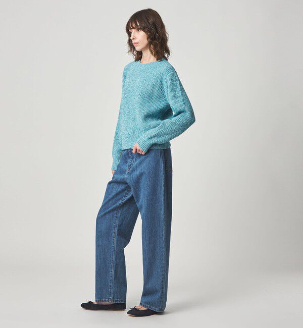 STEVEN ALAN「＜Steven Alan＞コットン デニム ストレート パンツ」|デニム|