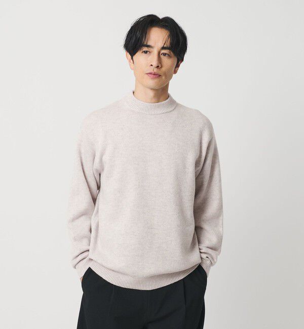 BEAUTY&YOUTH UNITED ARROWS「ウールカシミヤブレンド モックネック ニット」|ニット・セーター|