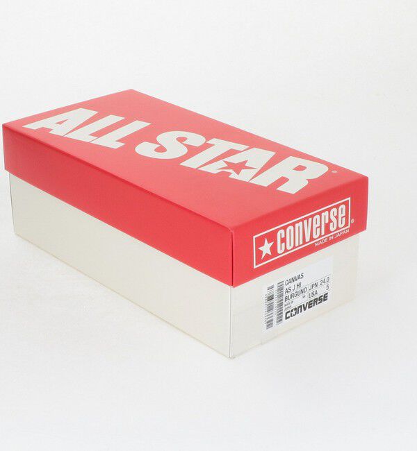 BEAUTY&YOUTH UNITED ARROWS「＜CONVERSE＞ALL STAR HI MADE IN JAPAN ワイン/スニーカー」|スニーカー|