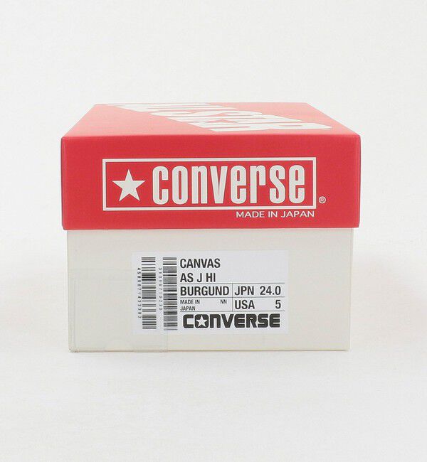 BEAUTY&YOUTH UNITED ARROWS「＜CONVERSE＞ALL STAR HI MADE IN JAPAN ワイン/スニーカー」|スニーカー|