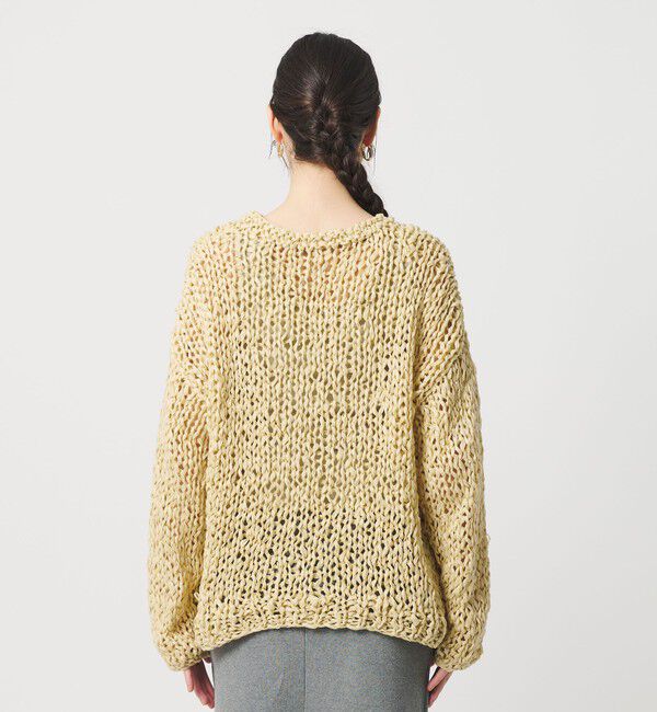 BEAUTY&YOUTH UNITED ARROWS「テープヤーン ローゲージ ニットプルオーバー」|ニット・セーター|