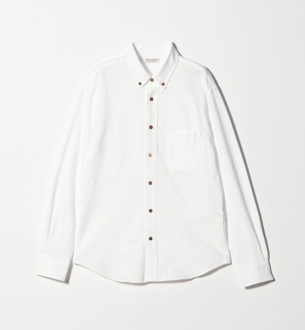BEAUTY&YOUTH UNITED ARROWS「クイック ストレッチ シャンブレー ボタンダウン シャツ SLIM型 吸水速乾 」|シャツ・ブラウス|WHITE