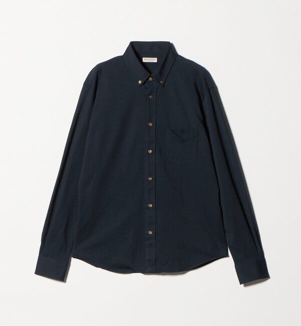 BEAUTY&YOUTH UNITED ARROWS「クイック ストレッチ シャンブレー ボタンダウン シャツ SLIM型 吸水速乾 」|シャツ・ブラウス|NAVY