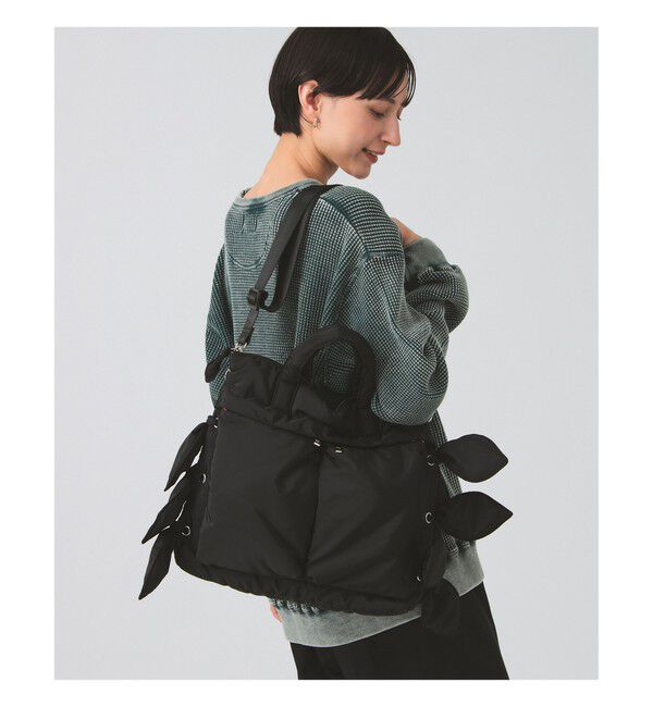 Ray BEAMS 「【別注】Casselini / リボン ヘルメット バッグ」|その他|BLACK