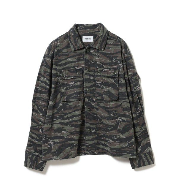 BEAMSBOY「リップストップ ミリタリー ブルゾン」|ブルゾン・スタジャン|CHARCOAL.G