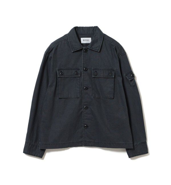 BEAMSBOY「リップストップ ミリタリー ブルゾン」|ブルゾン・スタジャン|