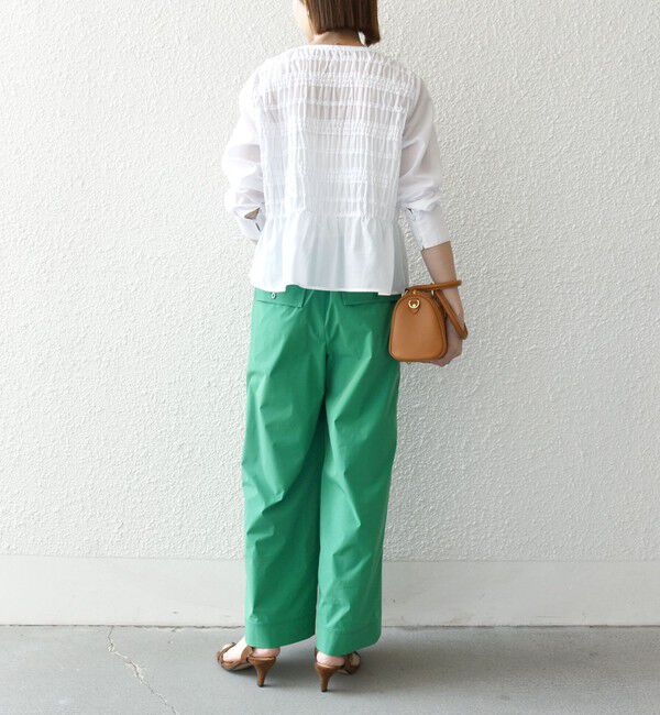 SHIPS any「SHIPS any:〈洗濯機可能〉タイプライター イージー ベイカー パンツ」|その他|