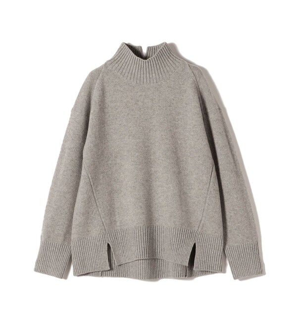 SHIPS for women「〈手洗い可能〉ウール カシミヤ ハイネック プルオーバー」|ニット・セーター|トップグレー