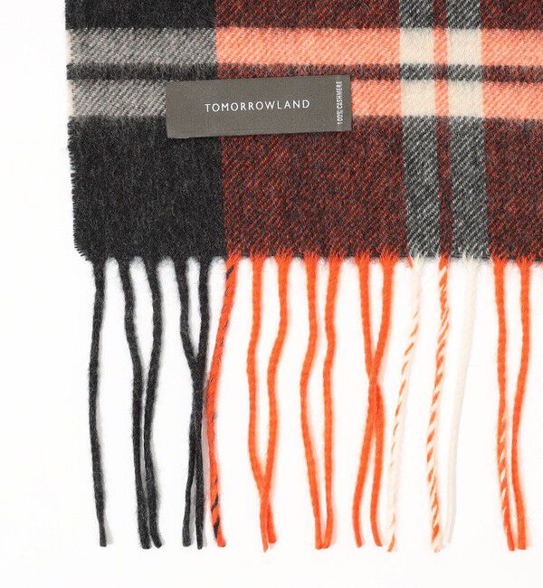 TOMORROWLAND GOODS「TOMORROWLAND チェック カシミヤストール」|ストール|